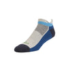 Zkano Basic & Sport Large (mens shoe size 8 - 12.5) Ascent - Performance Organic Cotton No Show - Vapor organic-socks-made-in-usa