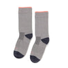 Zkano Basic & Sport Medium (wmns. shoe size 5.5 - 9.5) Summit - Performance Organic Cotton Cushion Crew - Heather organic-socks-made-in-usa