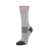 Zkano Basic & Sport Medium (wmns. shoe size 5.5 - 9.5) Summit - Performance Organic Cotton Cushion Crew - Heather organic-socks-made-in-usa