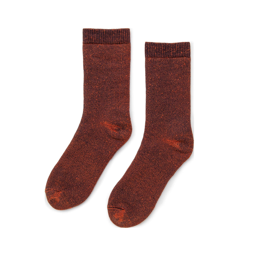 Zkano Boot Socks Large Canyon - Full Cushion Organic Cotton Boot Socks - Cognac organic-socks-made-in-usa