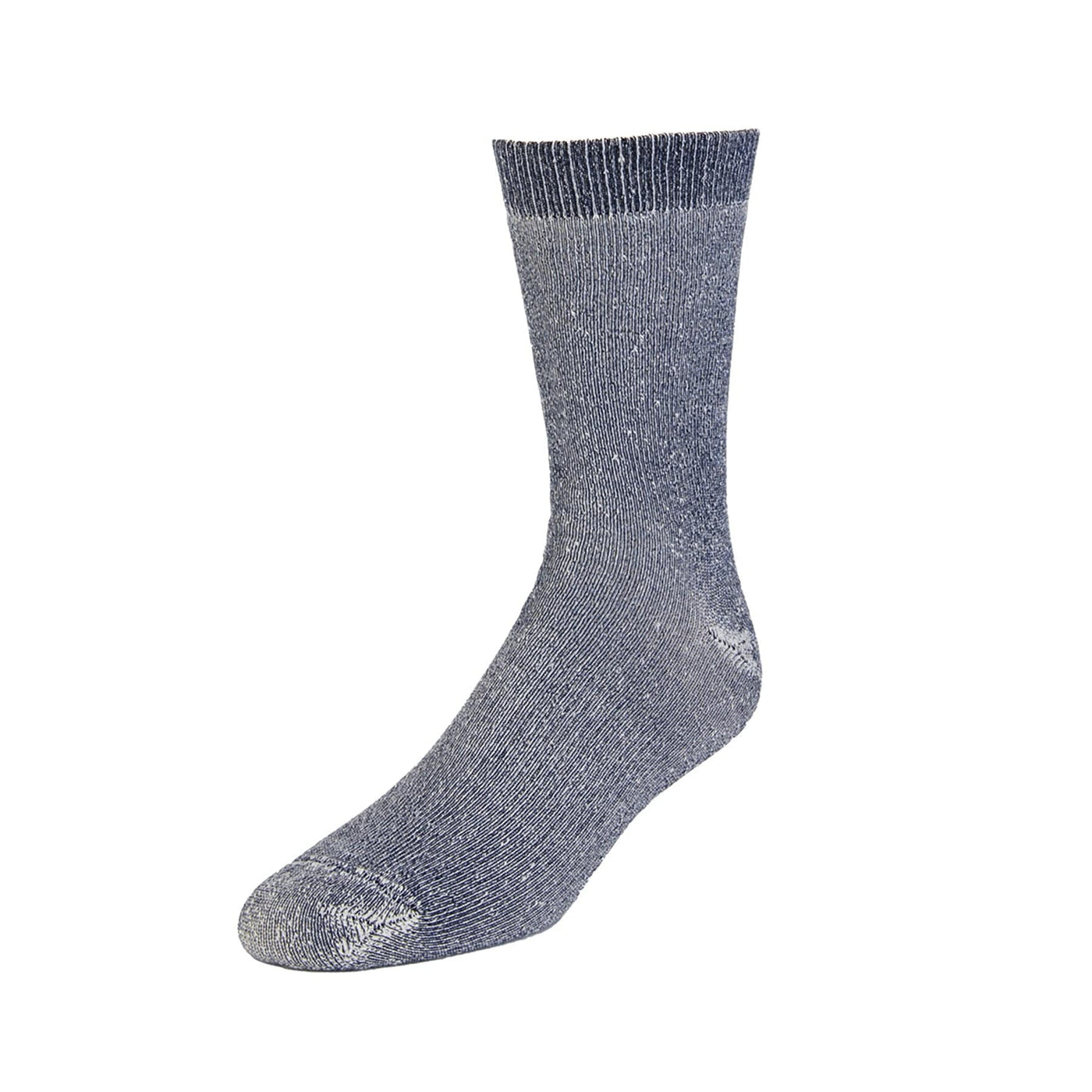 Zkano Boot Socks Large Canyon - Full Cushion Organic Cotton Boot Socks - Indigo organic-socks-made-in-usa