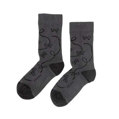 Zkano Crew Medium Ribbon - Organic Cotton Socks Crew - Dark Indigo organic-socks-made-in-usa