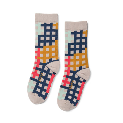 Women's Cotton Crew Socks: Organic Cotton Socks – Zkano Socks