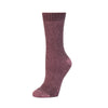 Zkano Crew Medium Women's Aspen - Cushioned Organic Cotton Socks Crew - Rosewood organic-socks-made-in-usa