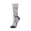 Zkano Crew Medium Women's Wildwoods - Organic Cotton Socks Crew - Heather organic-socks-made-in-usa