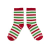Zkano Kids Kids - Candy Cane Organic Cotton Crew - Peppermint organic-socks-made-in-usa