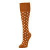 Zkano Knee High Medium Women's Betty - Organic Cotton Socks Knee High - Sienna organic-socks-made-in-usa