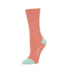 Zkano Roll Top Medium Rose - Organic Cotton Socks Roll Top - Blush organic-socks-made-in-usa