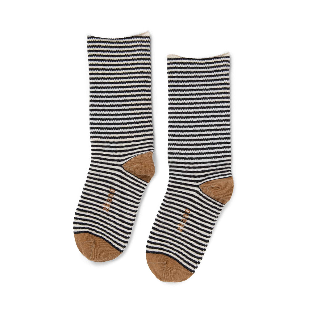 Zkano Roll Top Medium Rose - Roll Top Organic Cotton Crew Socks - Black organic-socks-made-in-usa