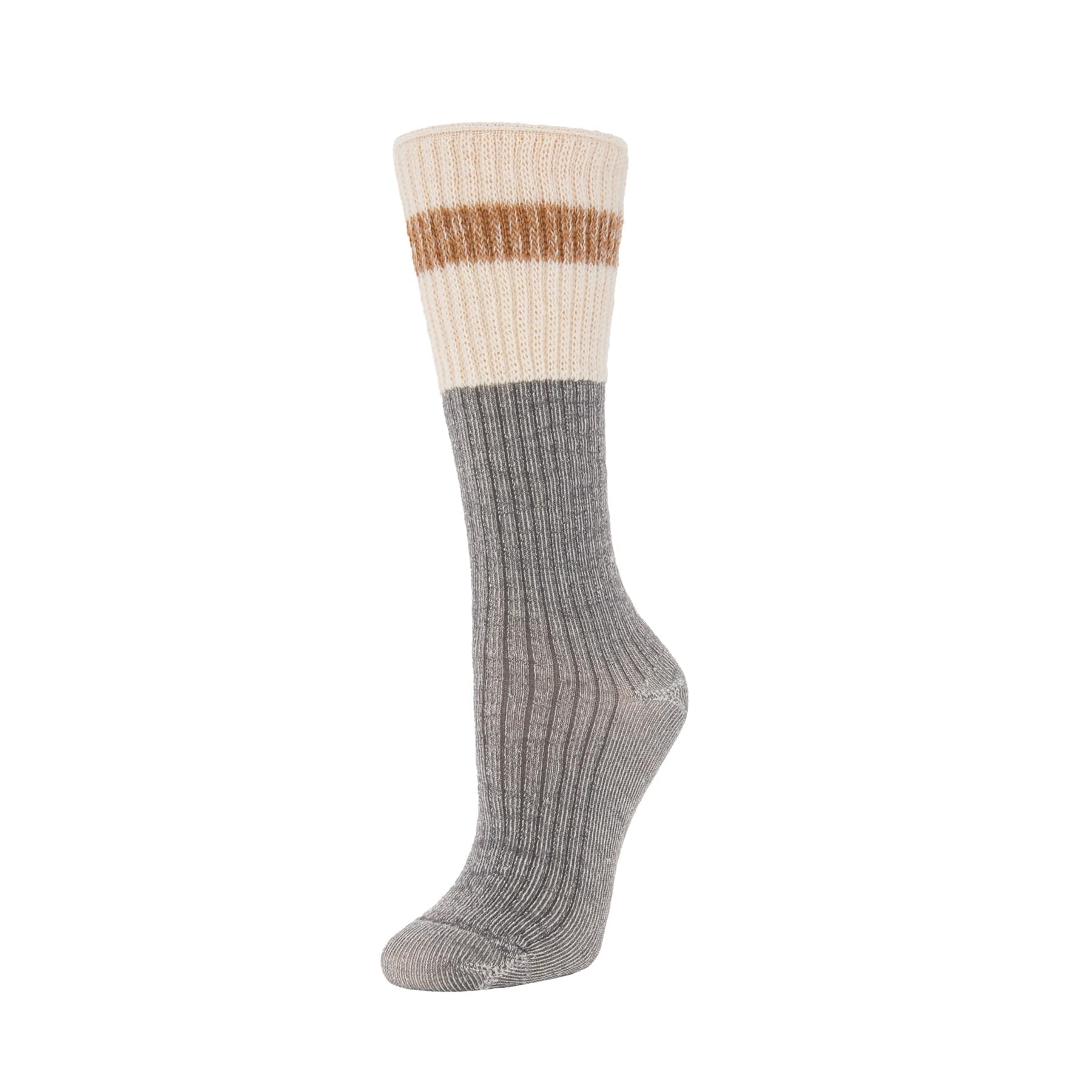 Wmns. Merino Wool Cushioned Camp Sock - Granite – zkano socks