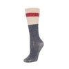 Zkano Womens Fashion Socks Wmns. Merino Wool Cushioned Camp Sock - Indigo organic-socks-made-in-usa