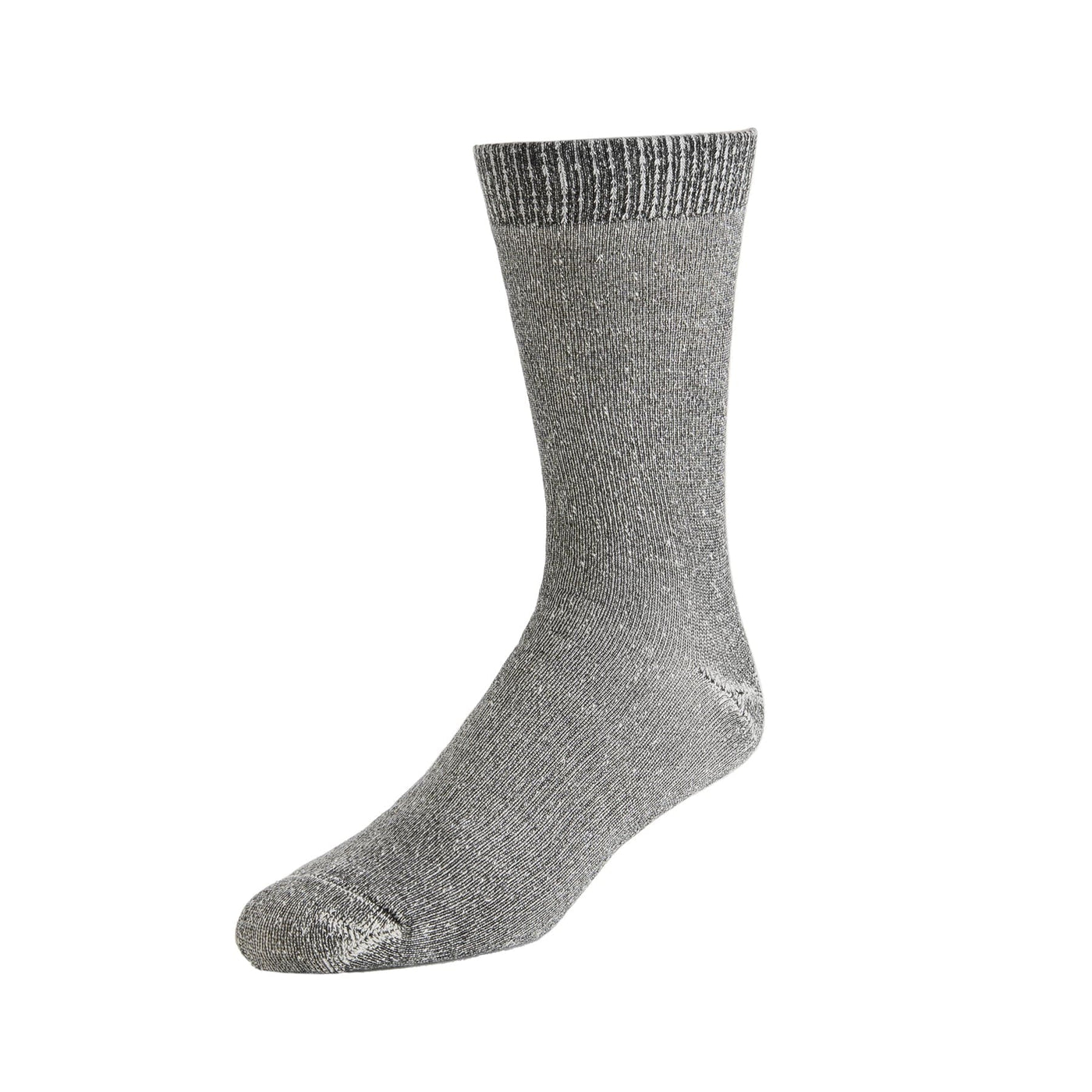 Zkano Boot Socks Large Canyon - full cushion organic cotton boot socks - charcoal organic-socks-made-in-usa