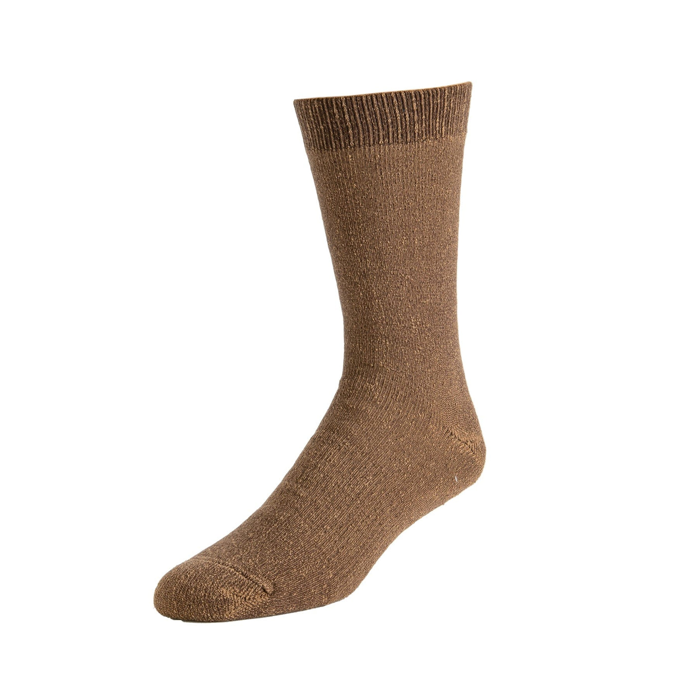 Zkano Boot Socks Large Canyon - full cushion organic cotton boot socks - coyote organic-socks-made-in-usa