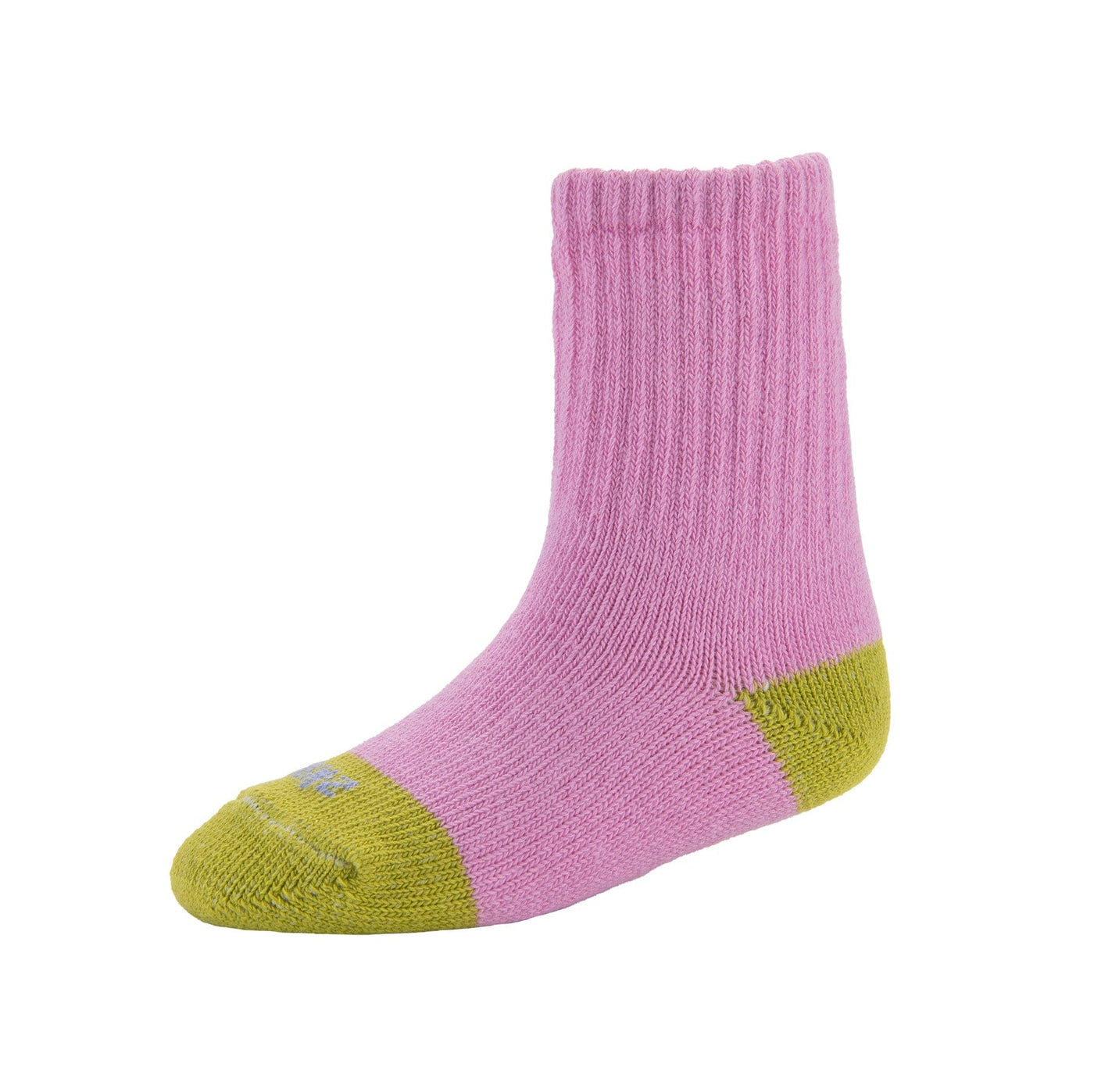 Zkano Kids Kids - ribbed organic cotton crew socks - lilac organic-socks-made-in-usa